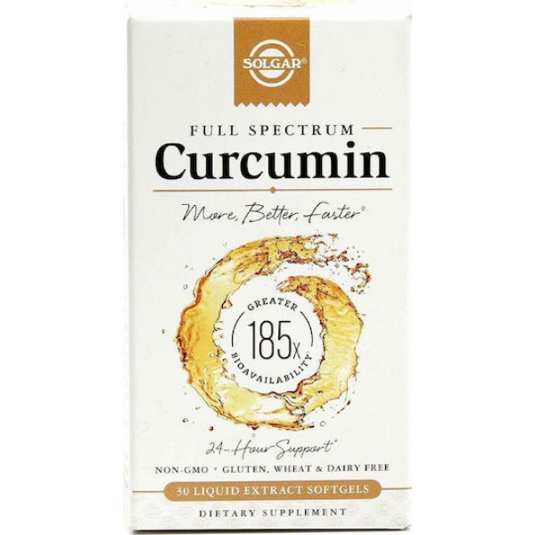 Solgar Full Spectrum Curcumin, 30softgels Solgar Full Spectrum Curcumin, 30softgels